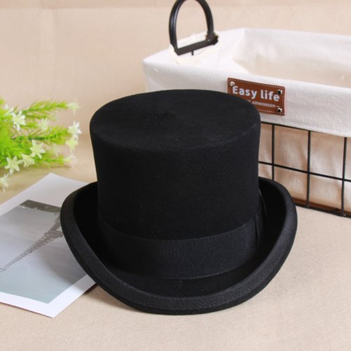 Zdjęcie Elegancki Wełniany Kapelusz Fedora – Uniwersalny Styl dla Mężczyzn i Kobiet