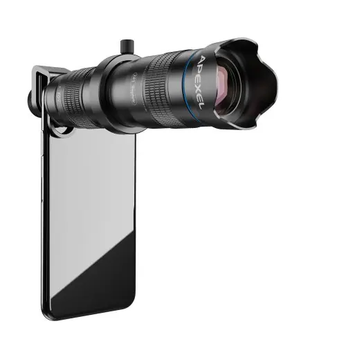 Image de Téléobjectif 28x HD pour Smartphone - Zoom Optique & Trépied Mini
