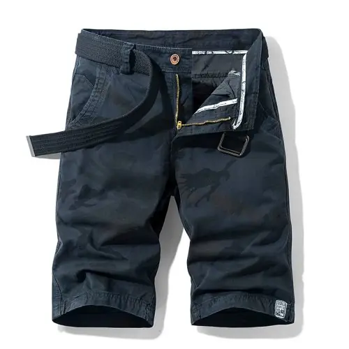 Image de Shorts Cargo Camouflage Homme - Style Décontracté & Fonctionnel