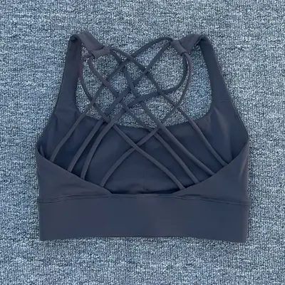 Image de Soutien-Gorge Sport Push-Up Antichoc - Dos Croisé
