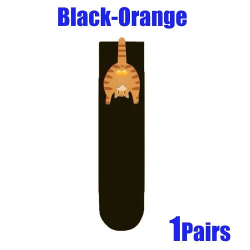 1Pairs-Black Orange