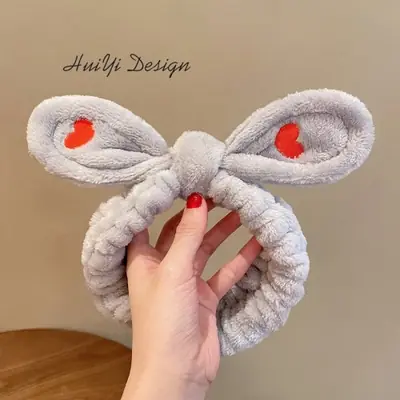 Image de Bandeau Lapin Mignon pour Fille - Hiver Chaud & Doux