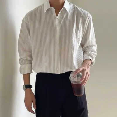Image de Chemise Homme Old Money - Style Élégant & Décontracté