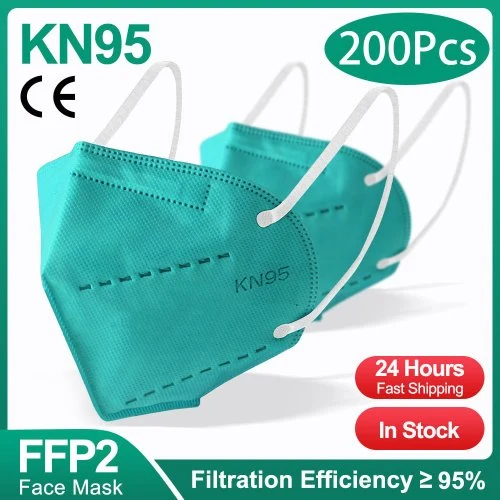 KN95-200PCS-verde