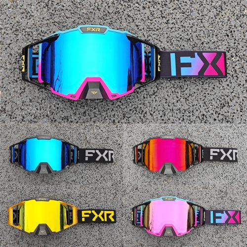 Imagen de Gafas de Motocross FXR para Moto, Dirt Bike, ATV y Deportes Extremos - Protección UV, Antiempañamiento y Ajuste Seguro