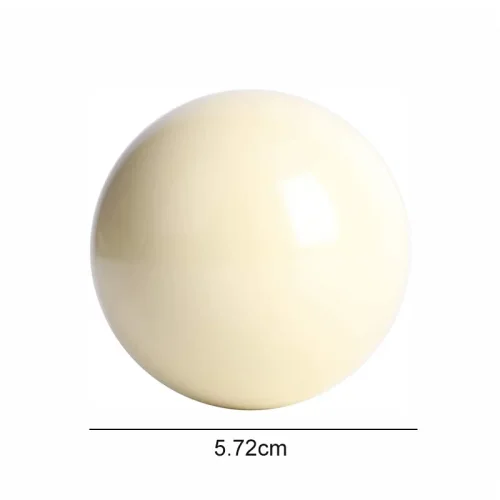 Immagine di 1pc stecca da biliardo palla 52.5/57.2 mm standard regolare 8 palline snooker allenamento pratica di ricambio biliardo realizzato in resina