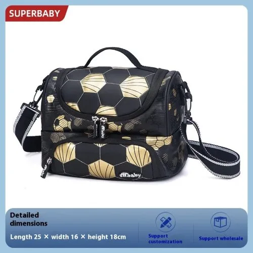 Mittagessen Tasche gold 2