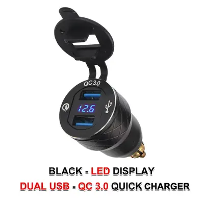 Image de Chargeur USB-C QC 3.0 & PD pour Moto BMW