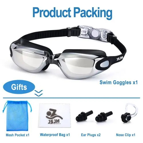 Image de Lunettes de Natation Anti-Buée UV - Hommes & Femmes
