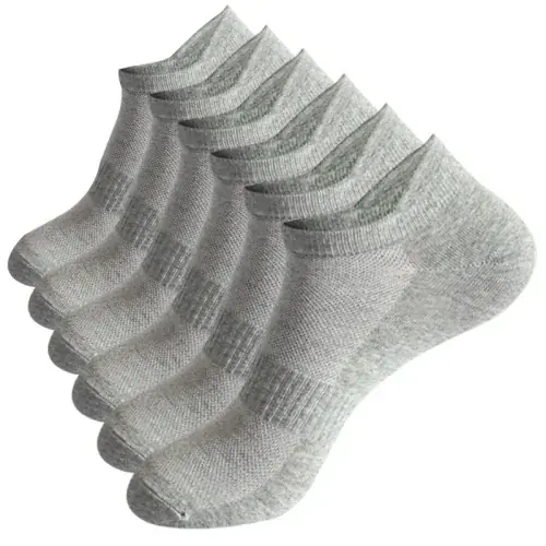 Image de Chaussettes de Cheville Sport pour Couple - 6 Paires Coton Respirant