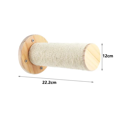 Bild von Holz Katze Klettern Regale Wand Kratzbaum Sisal Kratzbaum Pedal Hängematte Indoor Kätzchen Spielplatz Katzen Zubehör