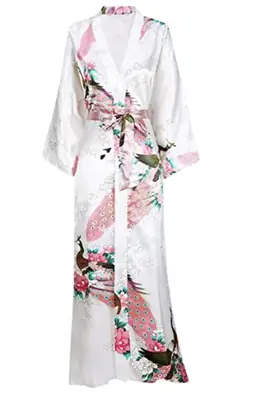Image de Robe de Nuit Longue Élégante pour Mariée & Demoiselle d'Honneur