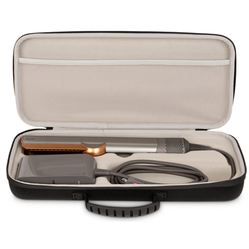 Imagen de Estuche Rígido de EVA para Dyson AirStrait HT01 - Funda Protectora con Compartimentos para Accesorios de Alisador, Caja de Transporte Portátil y Resistente para Viajes