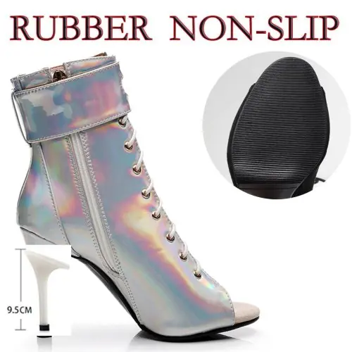 Image de Bottes de Danse Élégantes à Talons Aiguilles pour Femme