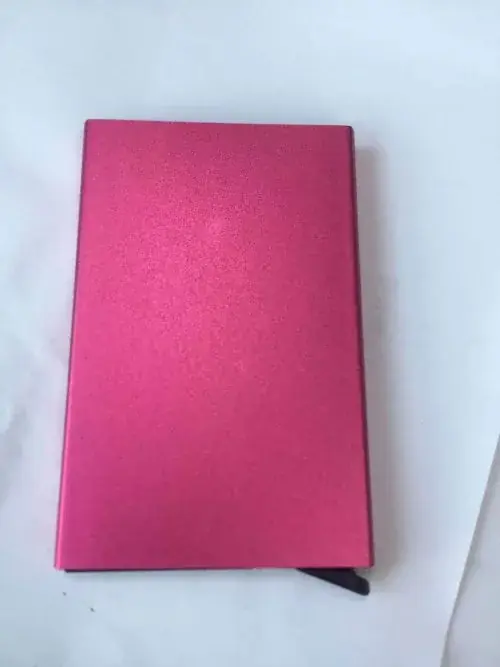 Image de Porte-cartes RFID Ultra-Fin en Métal - Protection Anti-Vol