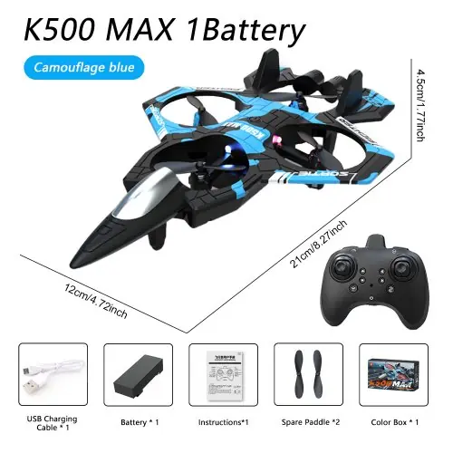 Image de Avion RC En Mousse - Planeur Électrique Résistant aux Chocs
