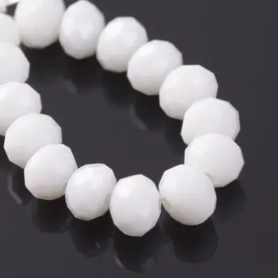 Image de Perles rondelles facettées en cristal tchèque 3x2 à 12x8mm pour bijoux DIY