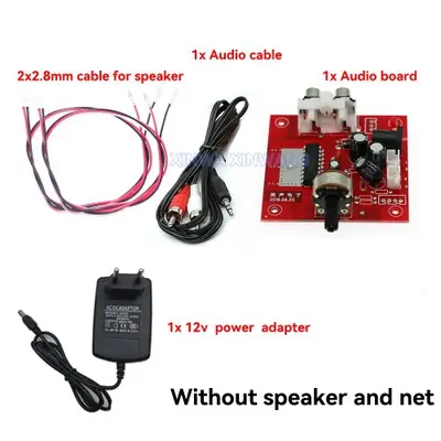 Image de Kit Audio Stéréo 4 Pouces - Ampli & Haut-Parleur DIY