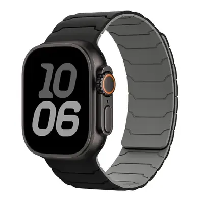Image de Bracelet Apple Watch en silicone à fermeture magnétique – 38 à 49 mm, Series 3 à 10, SE et Ultra 2