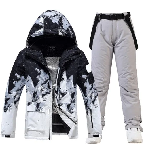 Jacke graue Hose