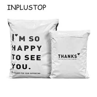 Image de Sac Express Épais Blanc - 50 pcs