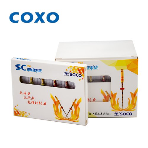 Image of Natural Nickel Titanium Dental Root Canal Files – Heat-Activated Rotary Endodontic Instruments for Precise Tooth Pulp Treatment