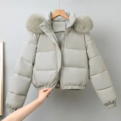 Image de Parka Hiver Femme Court - Chaud & Élégant