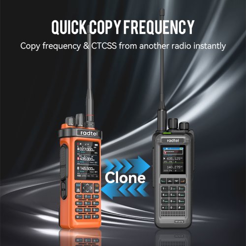 Afbeelding van Radtel RT-950 Pro: Bluetooth GPS Ham Radio met RGB Scherm