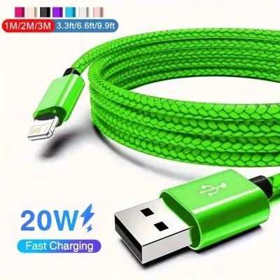 Câble USB Rapide pour iPhone & iPad - Longue Portée