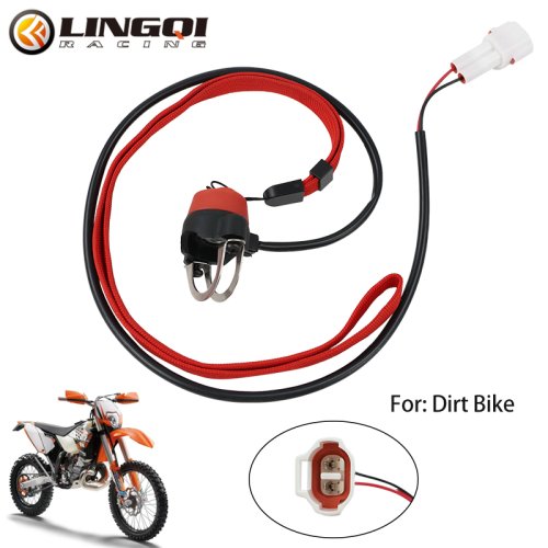Immagine di Tappo Magnetico per Interruttore di Emergenza Moto con Cinturino Polso
