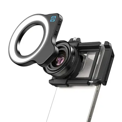 Objectif Macro 20x avec LED - Zoom HD pour Smartphone
