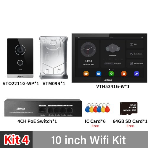 10 Zoll PoE-Set 4