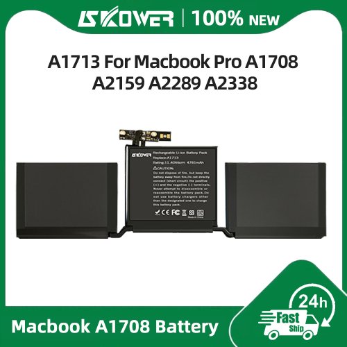 Immagine di Batteria per MacBook 13" - Compatibile con A1708, A2159, A2289, A2338