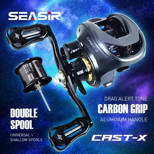 Image de Moulinet Baitcasting Seasir Cast X - Précision & Performance