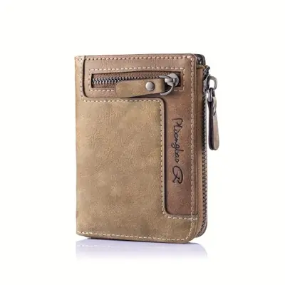Image de Portefeuille Homme Rétro Multifonctionnel