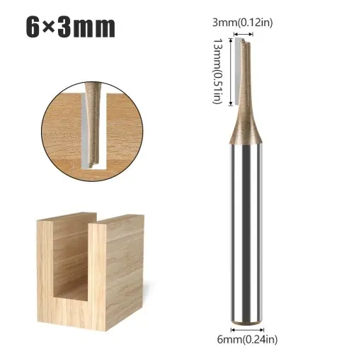 Image de Fraise CNC 6mm en Carbure - Précision & Durabilité
