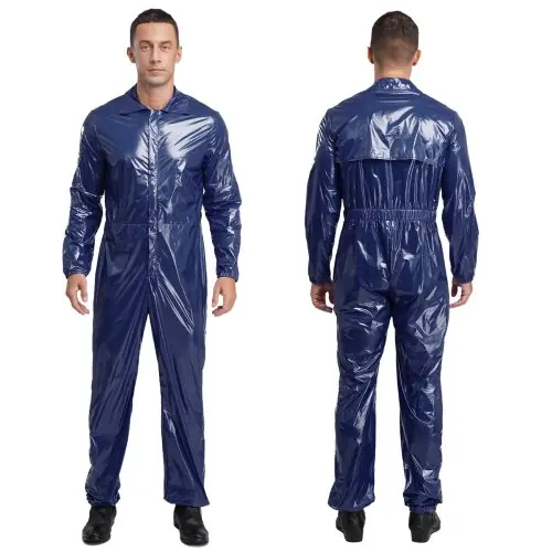 Image de Combinaison de Travail Homme Imperméable & Anti-Poussière