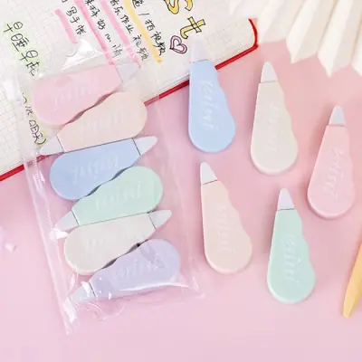Image de Correcteur Macaron Kawaii - Fourniture Scolaire Mignonne
