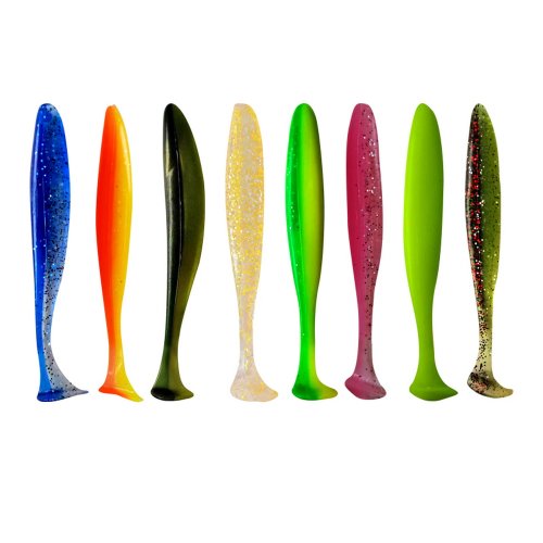 Imagen de Señuelos de Pesca Artificial en Silicona - Tamaño 55mm, 70mm, 90mm
