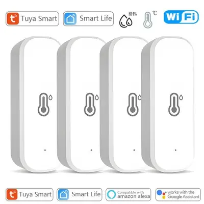 Image de Capteur Température & Humidité Wi-Fi Tuya - Contrôle à Distance
