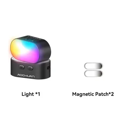 Image de Lampe LED Mini RGB Magnétique pour Téléphone