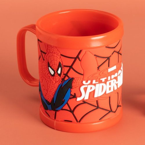 Immagine di Tazza da Lavaggio per Bambini con Design Marvel Spider-Man Anime - Tazza Anticaduta per Serbatoio dei Denti, Ideale per Piccoli Supereroi