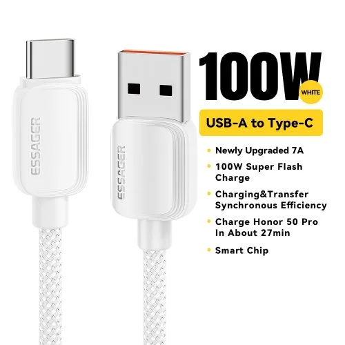 Biały 7A 100W A do C