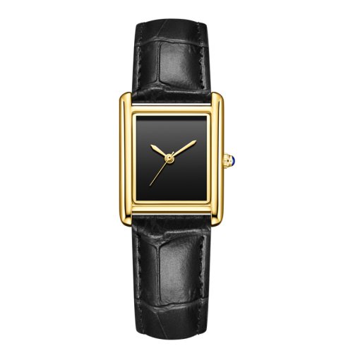 Imagen de Relojes Elegantes para Mujeres y Hombres con Correa de Cuero de Moda, Relojes de Pulsera de Cuarzo Resistentes al Agua, Ideales para Parejas como Regalo Especial