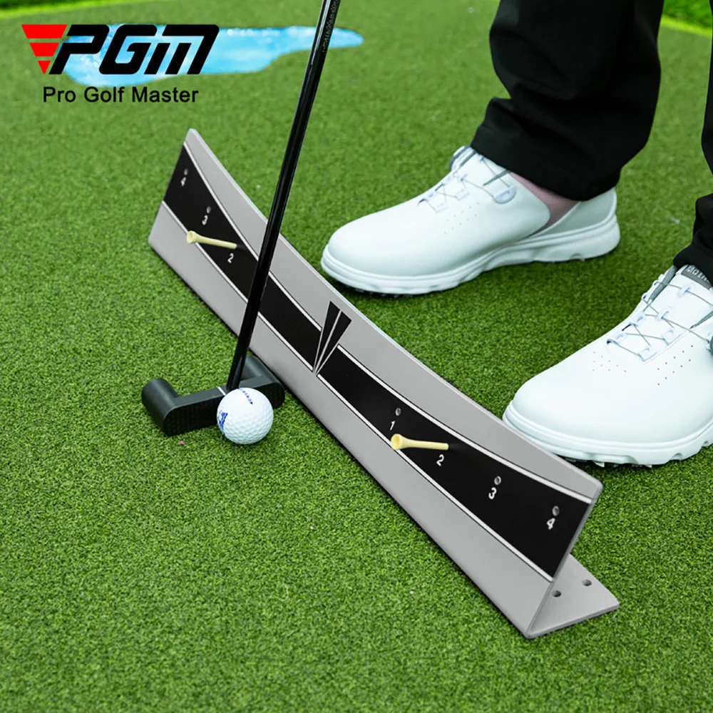 Image of PGM Golf Putter Trainer with Balance Exercise Board – Corrective Posture & Swing Practice Station for Beginners