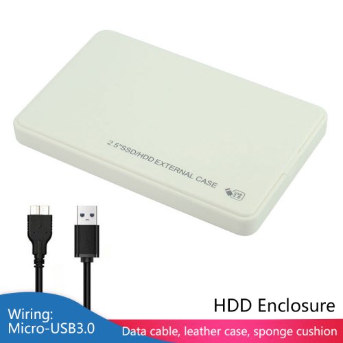 Image of UTHAI U25 USB3.0 HDD Enclosure  Mobile Shell 2.5-inch SATA3 External Card Enclosure HDD Hard Drive Enclosure Tool-free