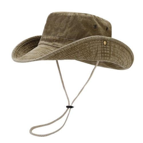 Imagen de Sombrero de pescador de algodón para hombre y mujer, gorra de pescador sólida para las cuatro estaciones, para viaje al aire libre, 2023, 191