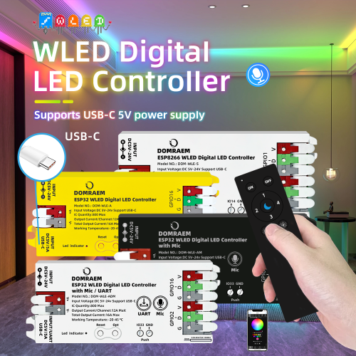 Image de Contrôleur LED Intelligent Wi-Fi pour Bandes RGB
