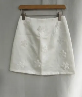 Image de Jupe Mini Haute Taille A-Ligne Perles Vintage - Tendance 2025