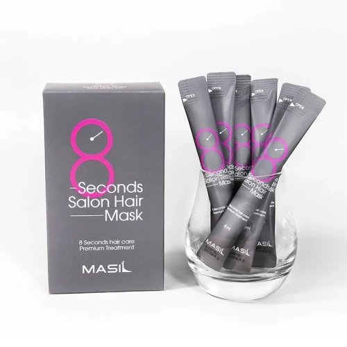 Zdjęcie Naturalna Maska do Włosów 8 Sekund – Premium Odbudowa i Nawilżenie w 8 Sekund, 20 x 8 ml